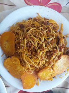 عکسی از دستور ماکارونی