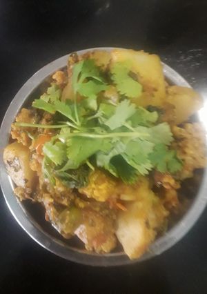 A picture of Hariyali veg.