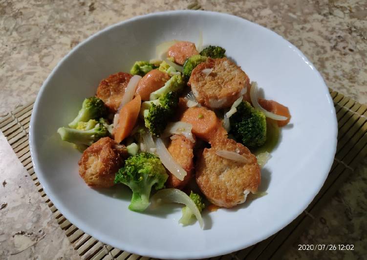 Broccoli Tofu Saus Tiram