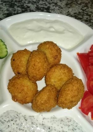 صورة لوصفة كرات الدجاج