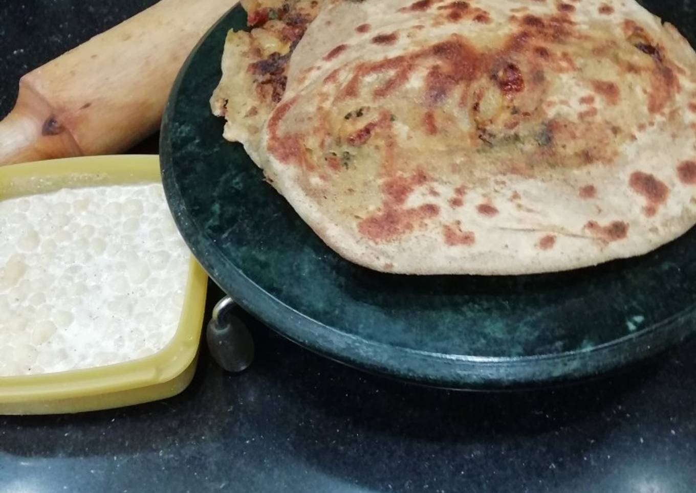 Karela Peels Paratha