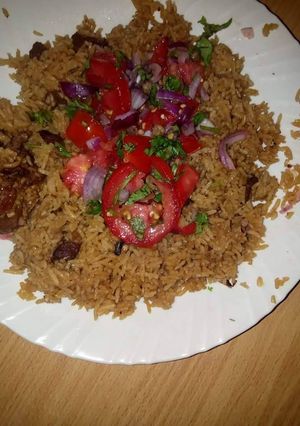 A picture of Beef Pilau.