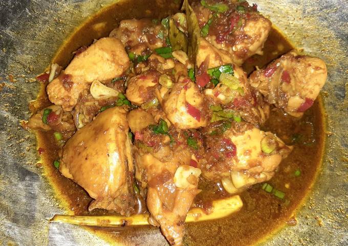 Ayam kecap bumbu rempah