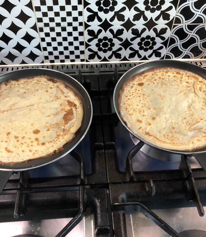 Une photo de Crêpe philippe