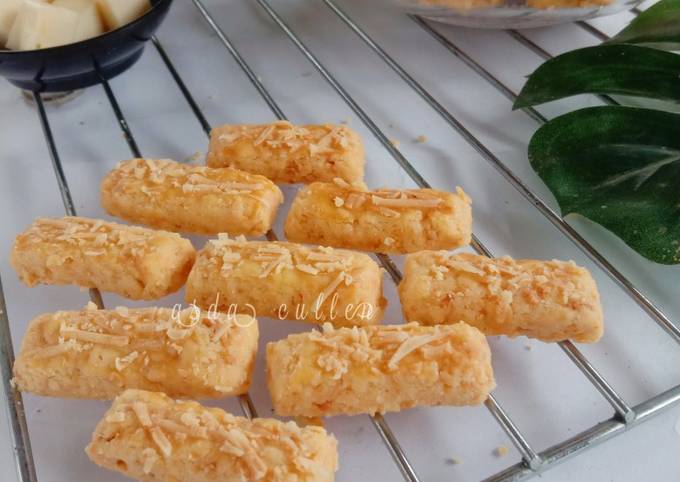 Resep Kastangel renyah (triple keju) Resep Kastangel renyah (triple keju)