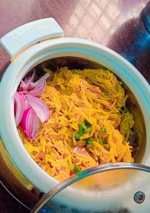 नमकीन बासमती पुलाव (namkeen basmati pulao recipe in Hindi) रेसिपी मुख्य फोटो