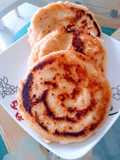 Arepas de maíz trillado o peto