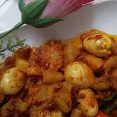 รูปของ Sambal Goreng Telur Puyuh & Ketang