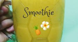 Hình ảnh món Mango mix Banana & Oatsmeal smoothie - Sinh tố Xoài & Chuối & Ym
