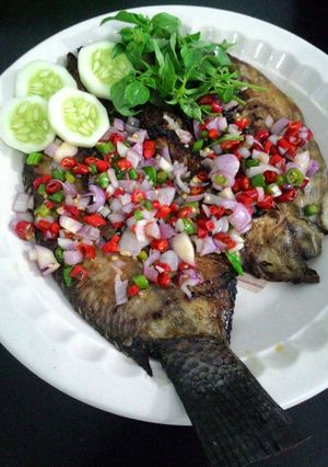 Foto resep Nila bakar acar bawang