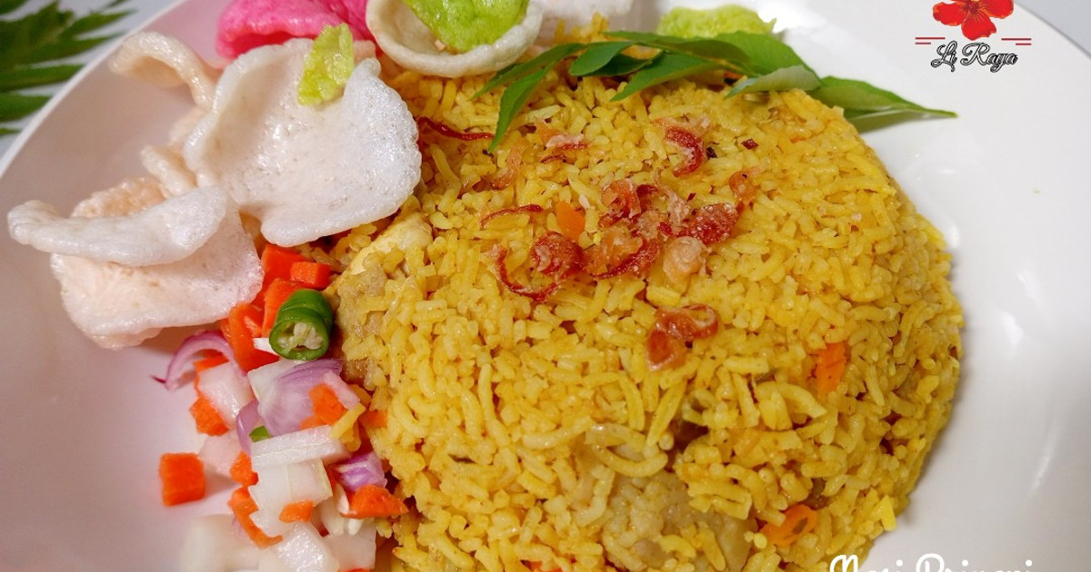 Resep Nasi Briyani Creamy Rasanya Maknyus