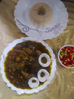 عکسی از دستور قرمه سبزی 😋