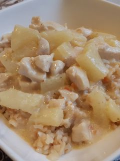 Hawaii csirkemellragu recept fotója