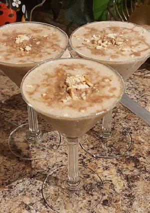 Φωτογραφία της συνταγής Smoothie μπανάνα μπισκότο