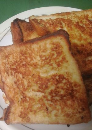 A picture of Toasted egg bread #localfoodcontest_mombasa.