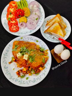ચીઝ પાવભાજી મસાલા આમલેટ રેસીપી મુખ્ય ફોટો