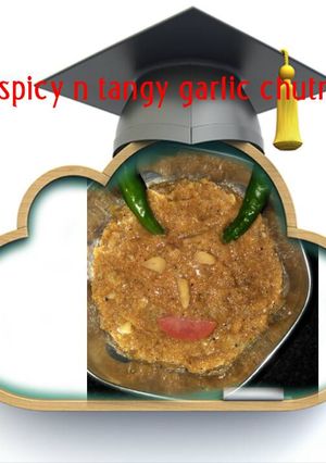 A picture of Garlic chutney.