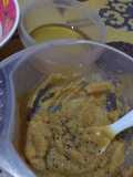 Mpasi 6+ month Bubur kurma pisang melon