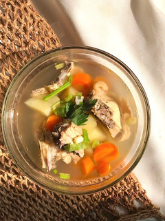 Foto resep Sup ayam wortel praktis