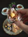 Castagnole con Crema pasticcera