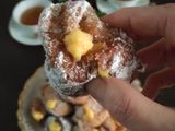 Castagnole con Crema pasticcera