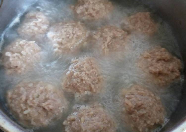 Bakso sapi home made