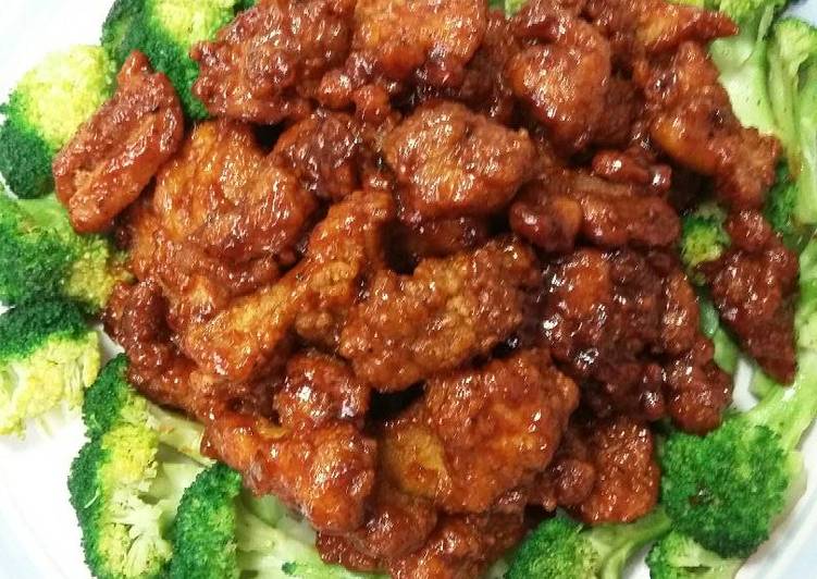 Resep chicken crispy bbq sauce Anti Gagal