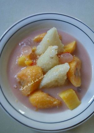 Foto resep Lupis kuah kolak