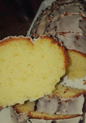 Una foto de Budín de naranja 🍊🧡