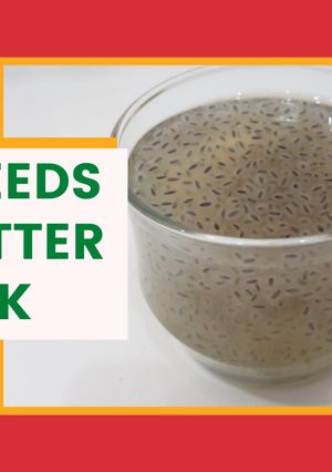 A picture of Chia seed fat cutter drink.