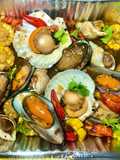 Abalone, Scallops, Green Mussels, Bulot Snails, Crawfish - Cajun Garlic Butter Sauce