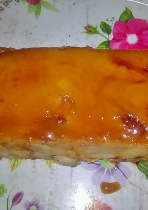 Una foto de Postre de manzanas