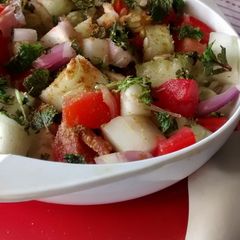 A picture of Kachumber(Cucumber Salad).