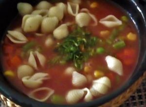 Una foto de Conchitas en Sopa de Tomate🍅