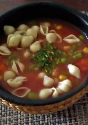 Una foto de Conchitas en Sopa de Tomate🍅