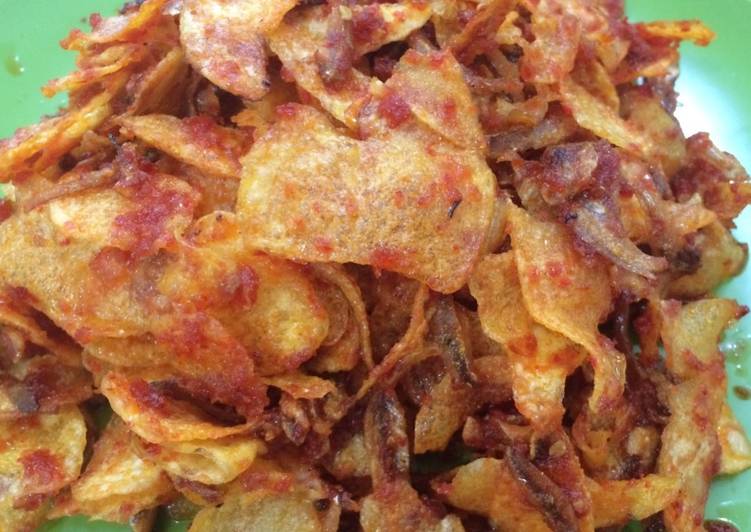 11 Resep: Balado kentang teri crispy Anti Gagal!
