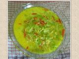 Lontong Sayur Labu Siam Rebon