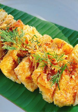 Hình của món Sườn chay nướng riềng mẻ.