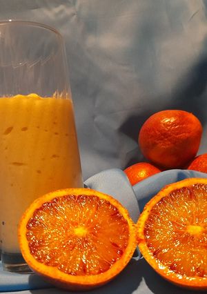 Une photo de Mousse à l'orange