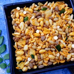 Nut-Free Millet Bhel A picture of Nut-Free Millet Bhel.
