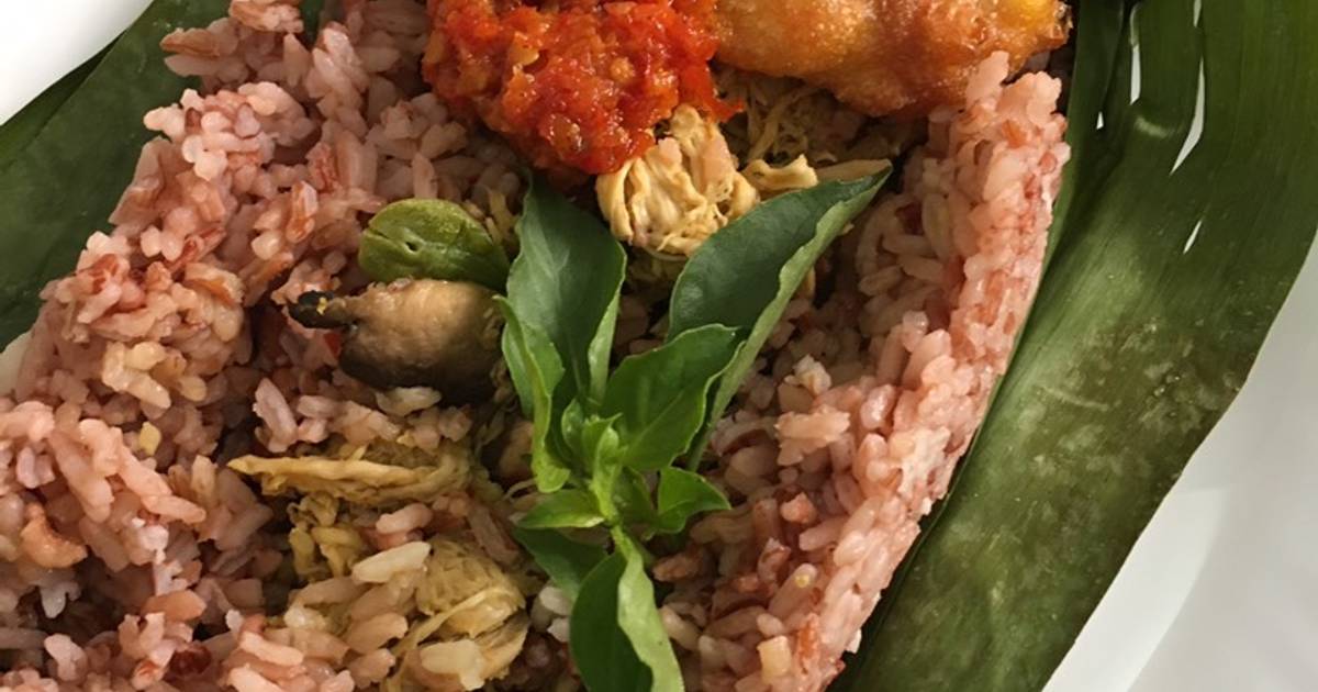 Resep Nasi Bakar Ayam Suwir Pete oleh Nana Otto - Cookpad