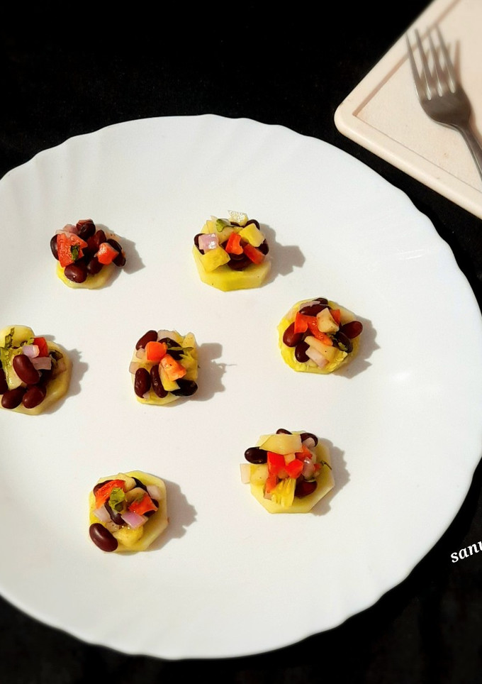 A picture of Rajma Cucumber Salad.
