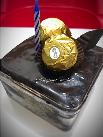 Cara Gampang Membikin Resep  Chocolate Steam Cake with Chocolate Ganache (Kue Tart Cokelat Simple dan Mudah, No Mixer) yang Bikin Ngiler, Enak