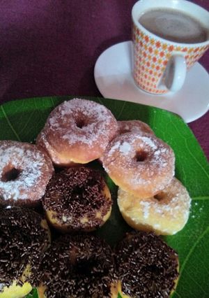 Foto resep Donat labu menul2
