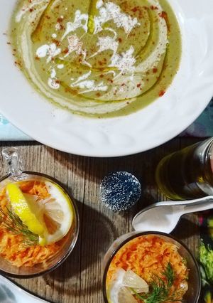 Une photo de Soupe de pois cassés à la Marocaine 🇲🇦🥣(Bissara)