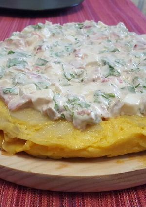 Foto principal de Tortilla rellena y cubierta