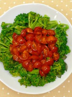 糖醋蕃茄溜青花 ★ 醬汁花椰1 的食譜成品照片