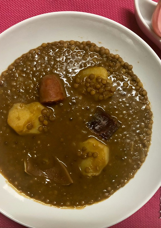 Una foto de Lentejas de la casa