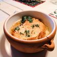 Sopa de cebolla con queso emmental