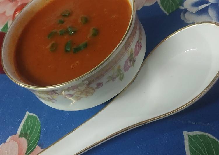How to Make Recipe of Tomato soup